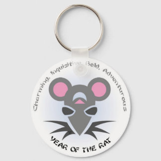 Rat Year Keychain
