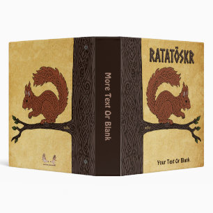  Ratatöskr, Norse/Viking Squirrel Binder