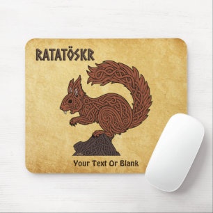 Ratatöskr, Norse/Viking Squirrel Mouse Pad