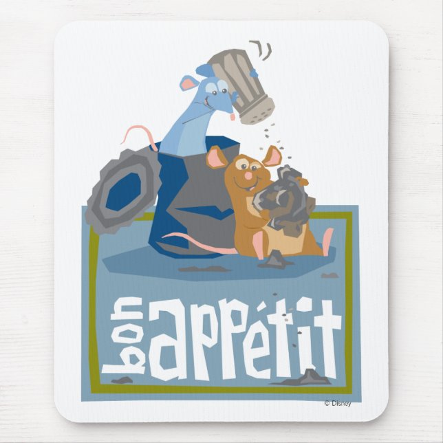 Ratatouille Mouse and Rat Disney Pad (Front)