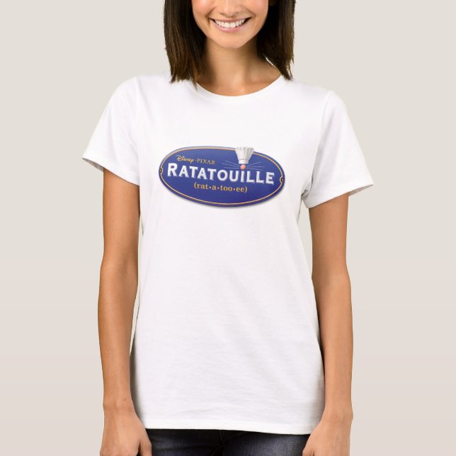 Ratatouille Movie Logo Disney T-Shirt (Front)