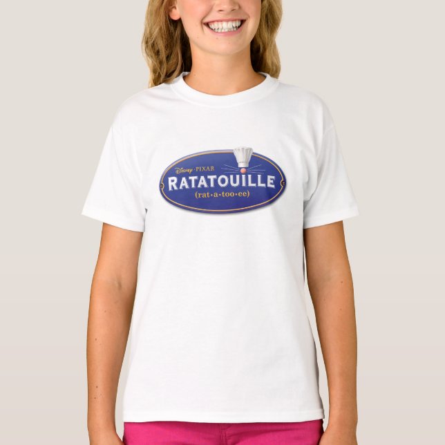 Ratatouille Movie Logo Disney T-Shirt (Front)