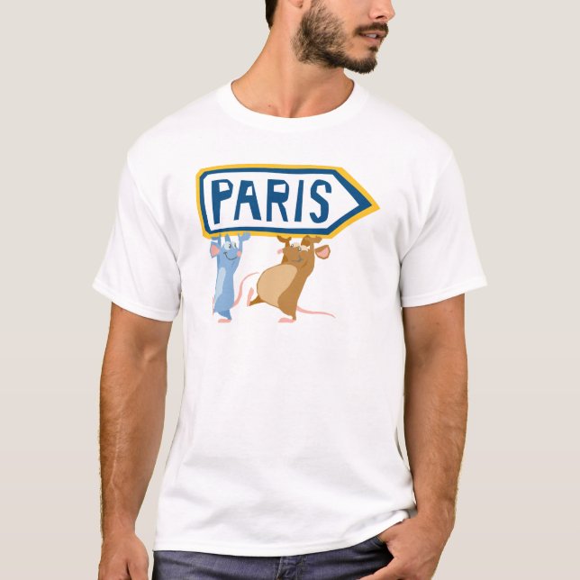 Ratatouille Remy and Emile Disney T-Shirt (Front)