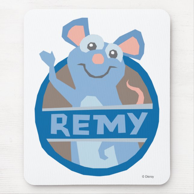 Ratatouille Remy waving Disney Mouse Pad (Front)