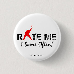 RATE ME 1 INCH ROUND BUTTON