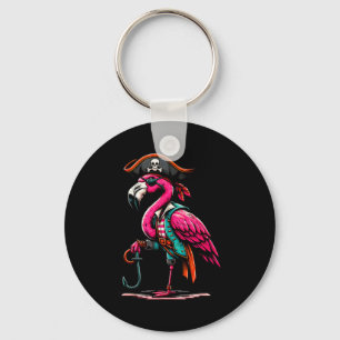 Rate Nk Flamingo Halloween Party - Jolly Roger  Keychain