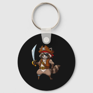 Rate Raccoon Funny Halloween Costume For Men Women Keychain