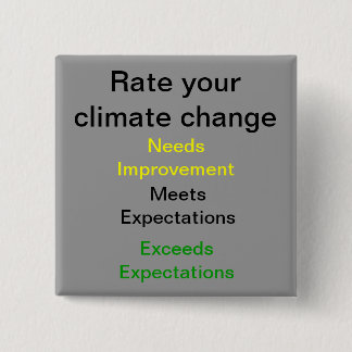 Rate your Climate Change 2 Inch Square Button