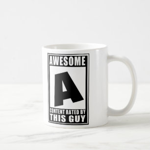 Rated A for awesome Coffee Mug