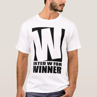 Rated W For Winner T-Shirt