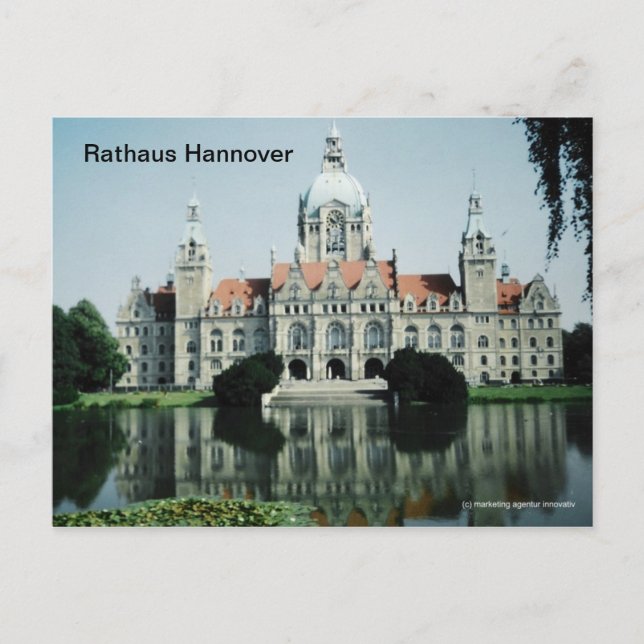 Rathaus Hannover Postcard (Front)