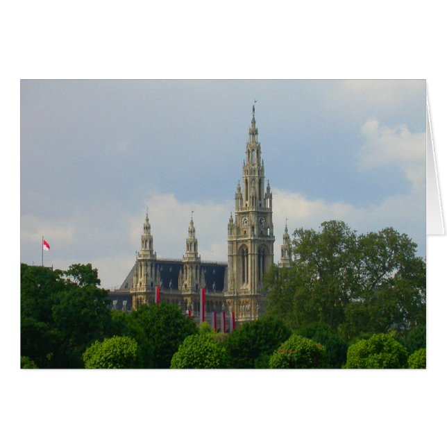 Rathaus, Vienna Austria (Front Horizontal)