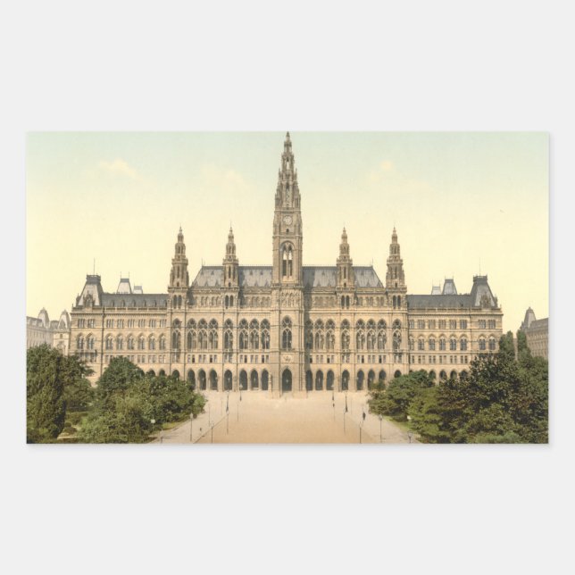 Rathaus, Vienna, Austria Sticker (Front)