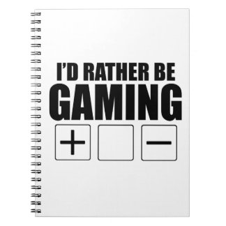 Rather Be Gaming (FATE) Notebook