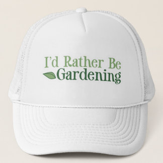 Rather Be Gardening (Leaf) Trucker Hat