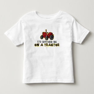 Rather Be On A Tractor Toddler T-shirt