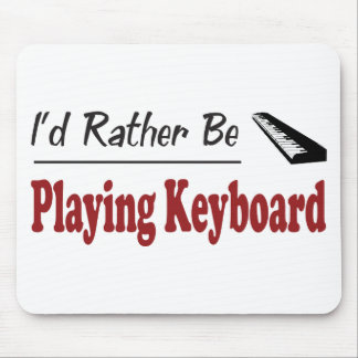 Rather Be Playing Keyboard Mouse Pad