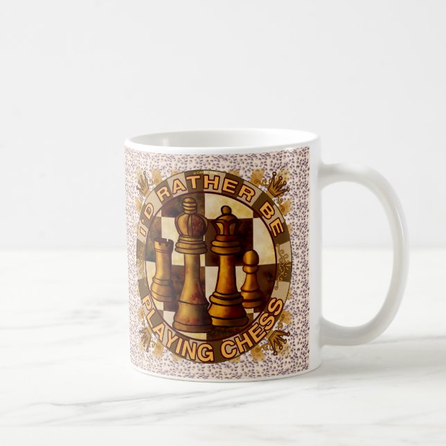 Rather Play Chess Mug (Right)