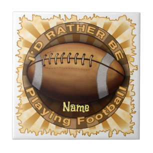 Rather Play Football  Tile