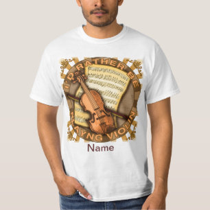 Rather Play Violin T-Shirt