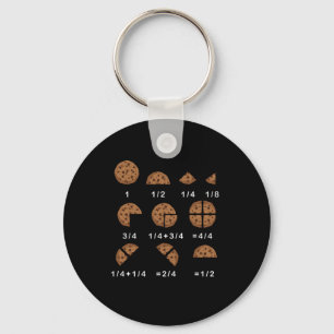 Ratio Number Mathematics School Nerd Gift Keychain