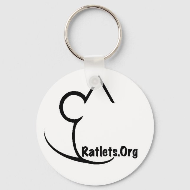 ratlets! - Customized Keychain (Front)