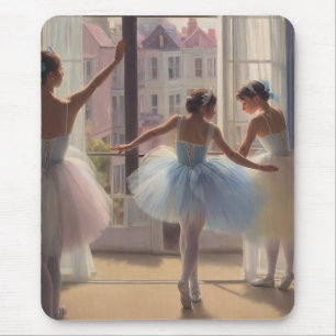 Rató Balconies Facing the Window Mouse Pad