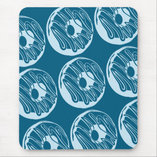raton carpet design donuts mouse pad