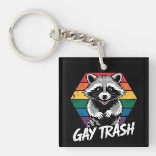 Raton laveur gay poubelle Fierté LGBTQ Vintage