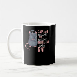 Rats Are Awesome Funny Rat Lover Apparel Coffee Mug