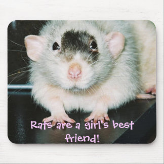 Rats best friend! mouse pad