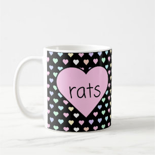 Rats Hearts Mug