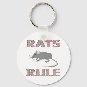 RATS RULE KEYCHAIN