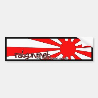 ratsun.net Bumper Sticker! Bumper Sticker