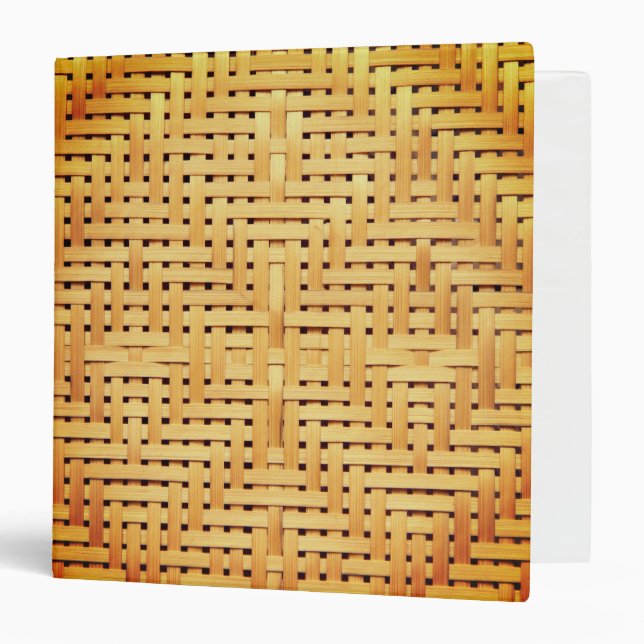 Rattan Weave Binder (Front/Inside)