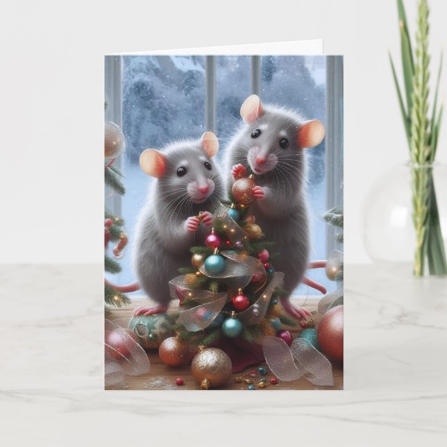 Ratties' Christmas Card (Front)