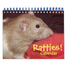 Ratties! (small) calendar