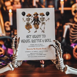 Rattle & Roll Halloween Party Invitation
