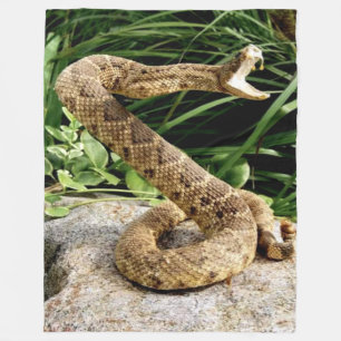 RATTLE SNAKE 2 FLEECE BLANKET