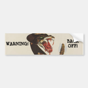 Rattlesnake Bumper Sticker
