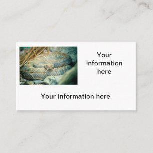 Rattlesnake Business Cards