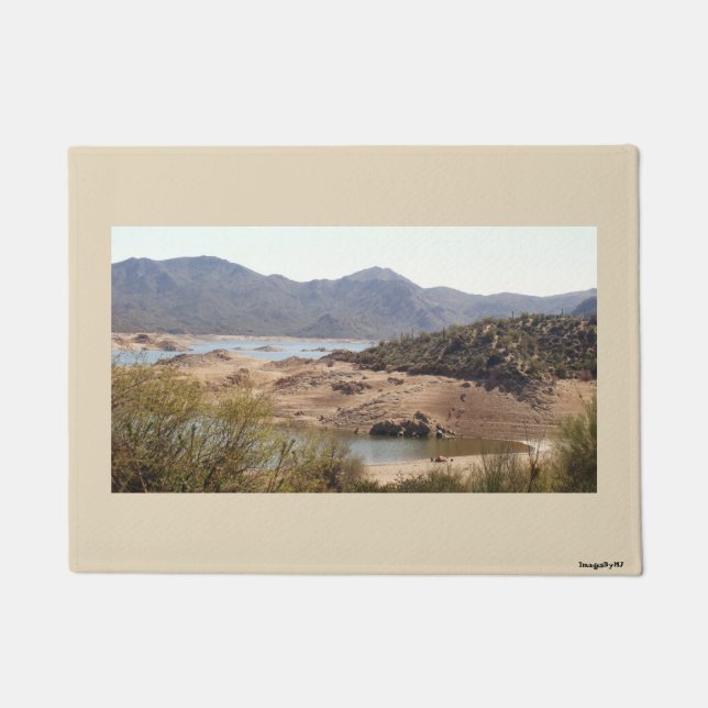 Rattlesnake Cove  Door Mat (Front)