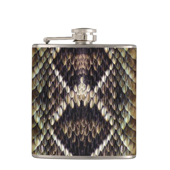 Rattlesnake Flask (Front)