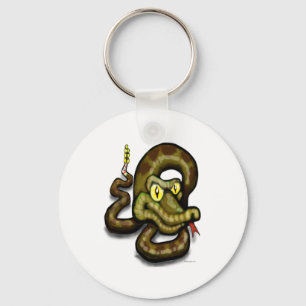 Rattlesnake Keychain