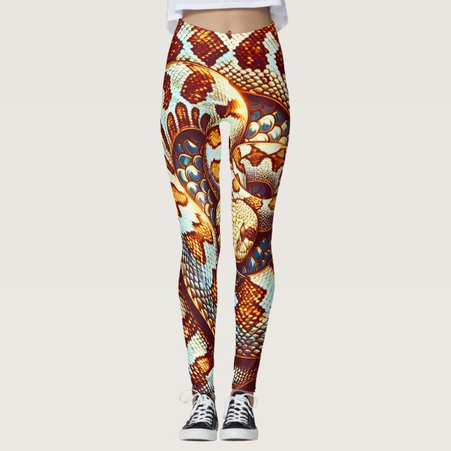 rattlesnake leggings (Front)