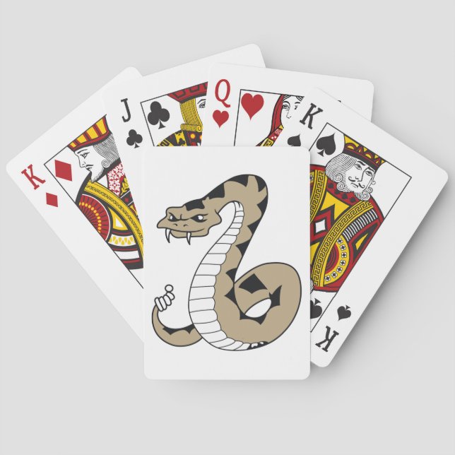 Rattlesnake Playing Cards (Back)