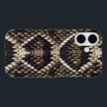 Rattlesnake Print Cell Phone Case<br><div class="desc">Detailed diamondback rattlesnake print smartphone case.  Versions for most recent iPhone and Galaxy models available.</div>