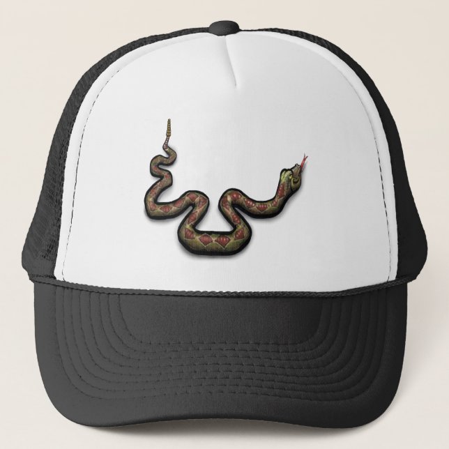 Rattlesnake Trucker Hat (Front)