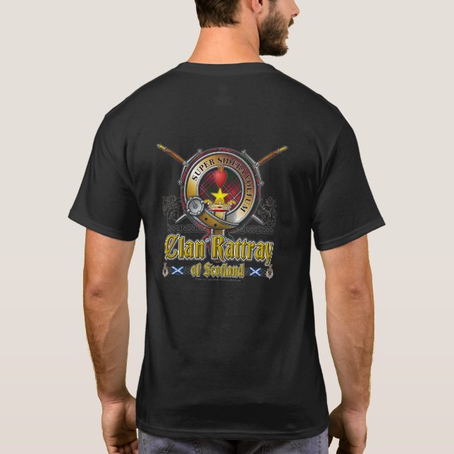 Rattray Clan Badge T-Shirt (Back)