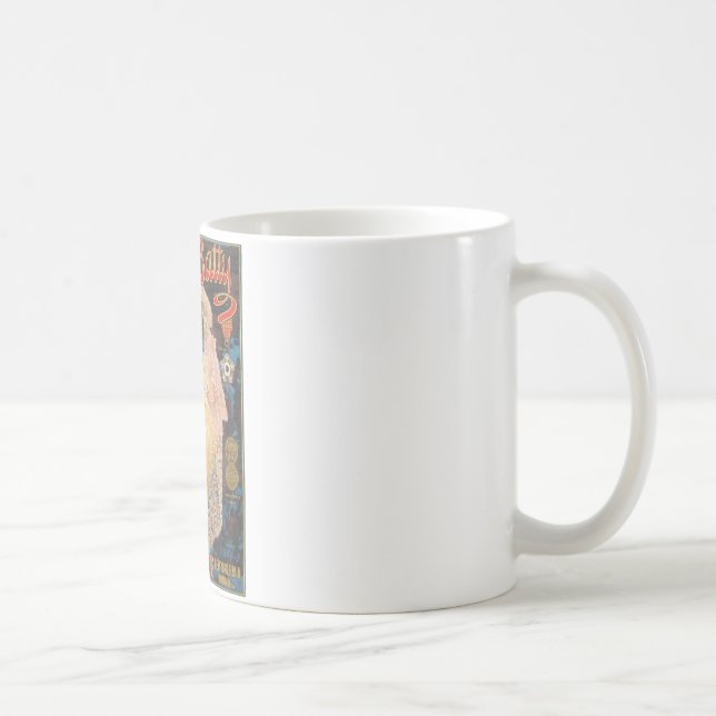 Ratty Batty Cigarette Paper 1910 Coffee Mug (Right)